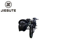 CHONGQING JIESUTE yeni 2023 sağ üç tekerlekli motosiklet üç tekerlekli bisiklet kargo 3 tekerlekli kıyıcı gaz scooter 300cc 4 zamanlı yan