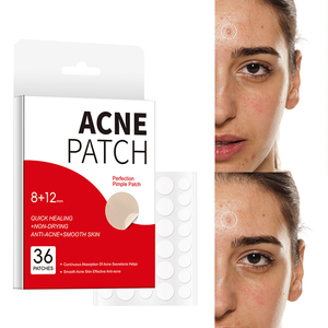 Lot de 36 patchs hydrocolloïdes ronds pour l'acné, patchs anti-imperfections Water Perfection - Product Image 1