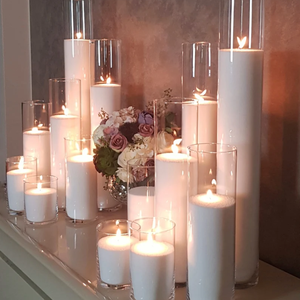 Pots de prix usine pour bougies pot de bougie épais pots de bougie en verre résistant à la chaleur - Product Image 1