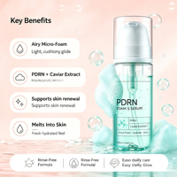 Soins de la peau à la Centella Asiatica de Corée avec acide hyaluronique, texture micro-mousse dense, soutien de la barrière cutanée, apaisant, hydratant, non collant