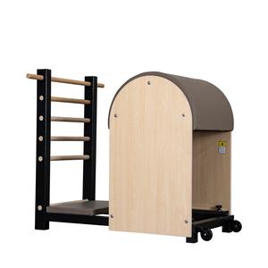 Barril de Pilates Profesional de Madera de Arce para Estudio, Fortalecimiento del Core, Flexibilidad, Equipo de Fitness Duradero - Product Image 1
