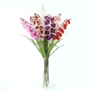Vasi di fiori all'ingrosso fiore ghirlanda centrotavola matrimonio orchidea fiori artificiali