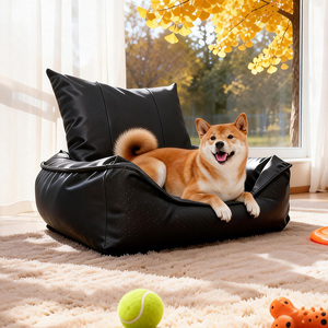 Camas de Lujo Personalizadas para Perros y Gatos con Espuma Viscoelástica y Funda Extraíble Impermeable OEM ODM - Product Image 6