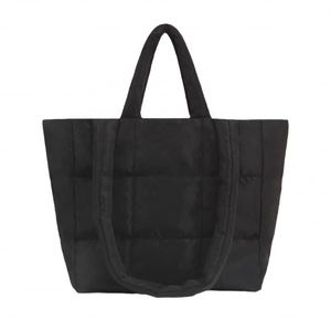 Soft Women's Lightweight Oversize <b>Quilted</b> Fluffy Puffer Bag <b>Winter</b> Padded Storage with Custom Logo - Product Image 1