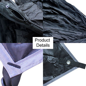 Carpa impermeable personalizada para acampar al aire libre, dosel, <span class=keywords><strong>hamaca</strong></span> táctica, lona, Kit para 2 personas, <span class=keywords><strong>hamaca</strong></span> colgante, tienda columpio - Product Image 4