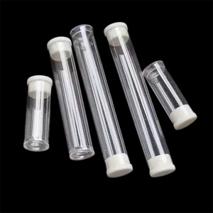 Boîte d'emballage en tubes cylindriques en <span class=keywords><strong>plastique</strong></span> <span class=keywords><strong>transparent</strong></span>, tubes de stockage en polycarbonate PC, tubes préformés en PVC/PC - Product Image 5