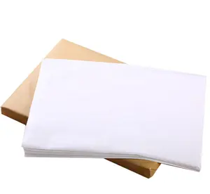 500 peças de papel de absorção de óleo de silicone quadrado, envoltório de peixes de dupla face vapor, papel de cozimento de churrasco