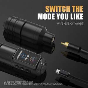 Máquina de Tatuaje Inalámbrica Profesional XNET <span class=keywords><strong>Ninja</strong></span> Pro con Motor sin Núcleo de 4.0mm y 2000mAh para Artistas del Tatuaje Corporal - Product Image 5