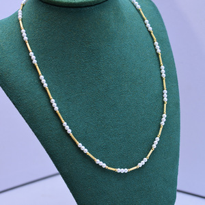 Collar de Perlas de Agua Dulce de 4-5 mm, Luz Intensa, Impecable, con Colgante, Cadena de Plata S925, Estilo Globo, Collar Moderno - Product Image 2