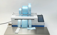 Machine de scellage automatique de sachets en papier et plastique de qualité médicale avec découpe intégrée pour emballage stérile ISO13485