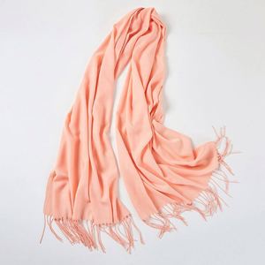 Bufanda de Invierno para Mujer, 70*180cm, Acrílico, Imitación Cachemira, Pashmina, 150g, Ligera, Sólida, Diseño Personalizado - Product Image 2