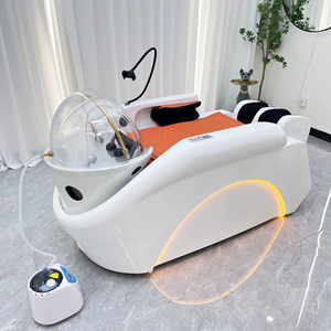Oferta Especial: Equipo de Spa Capilar con Cama Ancha Eléctrica para Masajes, Terapia Capilar, Lavado de Cabello y Silla de Champú para Salón - Product Image 2