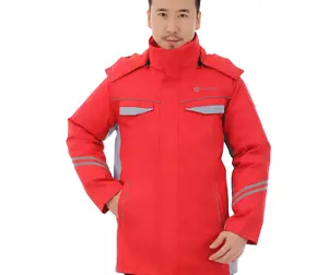 Custom logo flame retardant anti-static work cotton clothing winter mechanic overalls work clothes