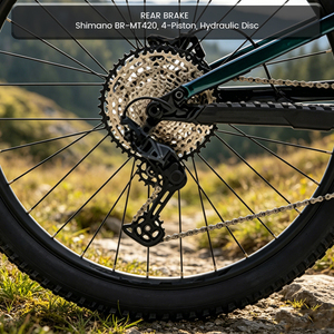 Vélo de montagne à suspension intégrale de 29 pouces, cadre en alliage d'aluminium, <span class=keywords><strong>VTT</strong></span> de trail, 12 vitesses, frein à disque hydraulique - Product Image 5