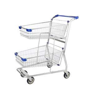 Panier de courses pour supermarché, chariot de courses pour l'épicerie, chariot de courses commercial pour magasins et centres commerciaux - Product Image 5