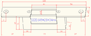 Elock ES150KA-3 <span class=keywords><strong>Serrure</strong></span> Électrique de Portail en Acier Inoxydable Étanche, à Déverrouillage Électrique, Réglable, Type Fail-Secure, Elektr Zarba Qulfi - Product Image 5