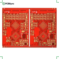 Matériau PCB haute vitesse à faible perte et sans halogène Df 0.008, stratifié Ventec Tec-speed 5.0 VT-464G RTF 1oz 12 couches pour communication satellite