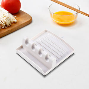 Poggiautensili da cucina in Silicone con gocciolatoio per utensili multipli poggia cucchiaio resistente al calore mestolo portautensili <span class=keywords><strong>Organizer</strong></span> - Product Image 6