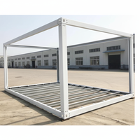 TOPPRE Kit de structure de conteneur détachable le moins cher pour conteneurs mobiles de 20 pieds, maisons préfabriquées en kit, maisons préfabriquées en conteneurs