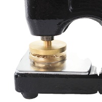 SOHOBUCKS Sceau à embosser de bureau robuste – Logo d'entreprise, sceau officiel en relief, modèle à longue portée, sceau à embosser robuste