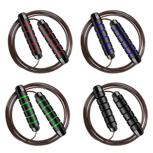 Cuerdas de Saltar Crossropes Sanguine Ligeras de PVC, <span class=keywords><strong>Cuerda</strong></span> de Velocidad con Mango Largo, Cuerdas de Saltar Pesadas, <span class=keywords><strong>Cuerda</strong></span> de Saltar Personalizada con Logotipo - Product Image 4