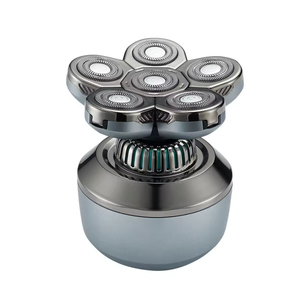 USB Rechargeable 6D Rotary Shaver Grooming <b>Kit</b> Wet/Dry LED Display <b>Electric</b> Razor for Bald Men 5 in 1 Shavers - Product Image 1