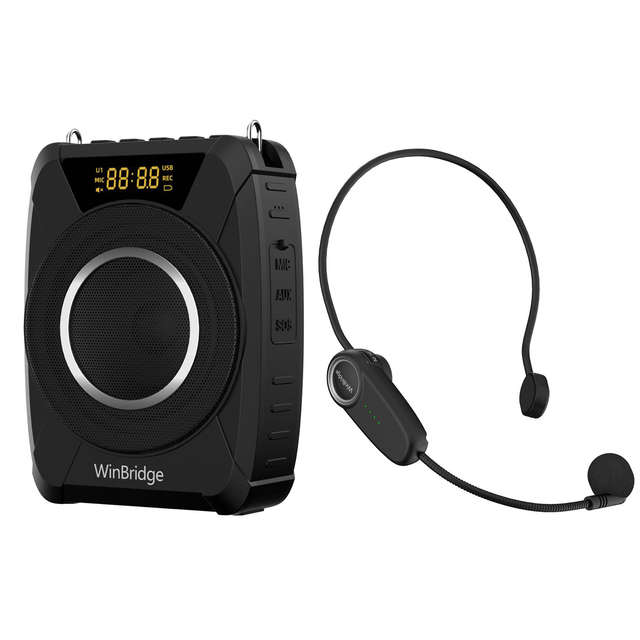 Winbridge Waterproof 20W Wireless Teaching Assistant for Classrooms, Conferences, Tours, Parties and More