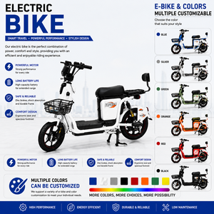 Bicicleta Eléctrica H9 de Largo Alcance, 800W, 48/60V, 20Ah, Autonomía de 40-60 km, Scooter Eléctrico Digital para Viajes Diarios, Motor H9 de 800W que Ofrece un Rendimiento Excelente - Product Image 2