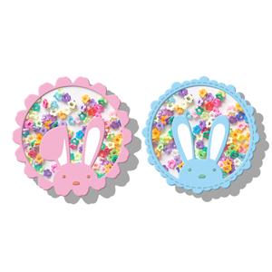 Matrices artisanales en métal lapin de pâques, bricolage, matrices de découpe, pour <span class=keywords><strong>scrapbooking</strong></span>, en papier - Product Image 4