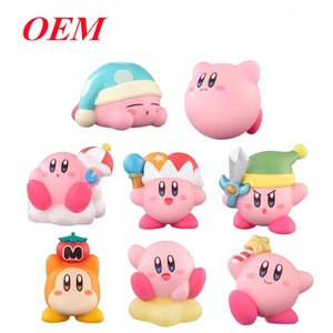 Personalizable 3D <span class=keywords><strong>Kirby</strong></span> Figurine Set-Dibujos animados Anime Figura Modelos para la fabricación OEM - Product Image 3