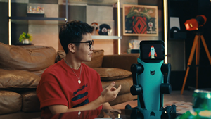 インタラクティブなデュアルアームとモビリティを備えたAI搭載のホームコンパニオンロボットファミリーケアとエンターテインメントのスマートアシスタント - Product Image 2