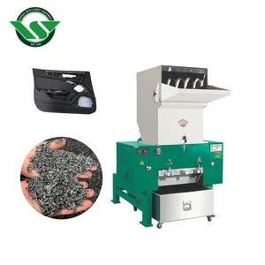 PET PP PE Chine Tambour Baril Bouteille Dur Scrap Crusher Tuyau Matière Première Film Sac Petit Broyeur Déchets Plastique Broyeur Machines