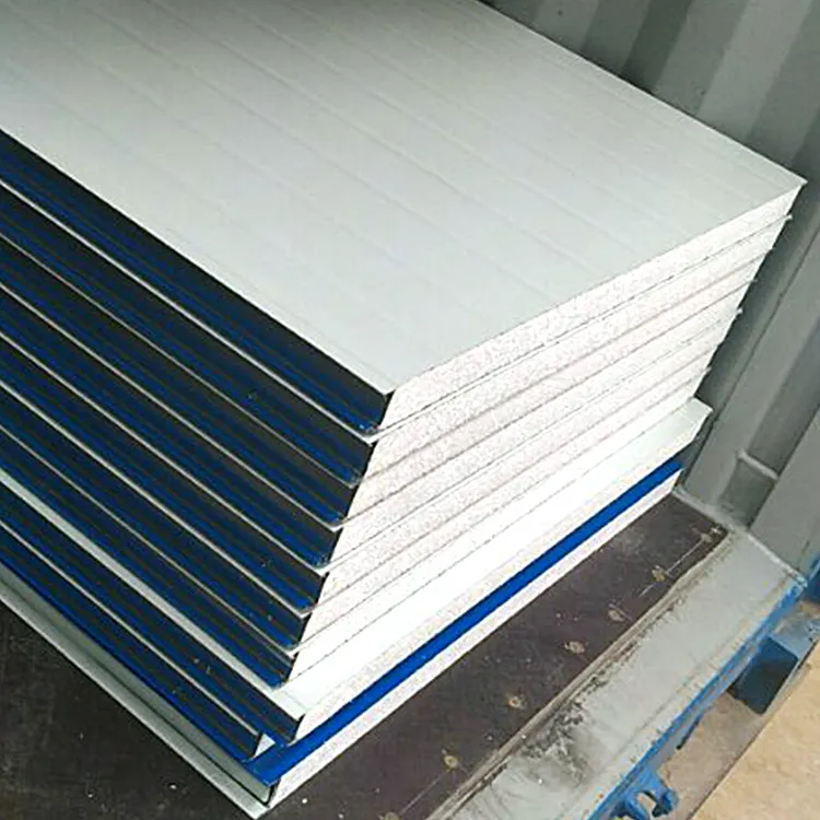 Oem Fabriek Geïsoleerde Muur Board Eps Cement Geëxpandeerd Polystyreen Panelen Sandwich Panel