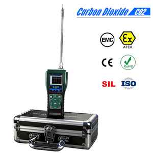 휴대용 CO2 가스 감지기 이산화탄소 NDIR 분석기 0-5000ppm 데이터 로거 양조장 온실 인큐베이터용 - Product Image 1