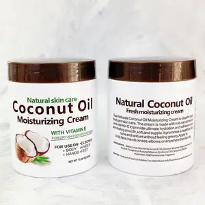 Natural Coconut Cream Vitamin E Skincare Whitening Moisturizing Face Body Anti-aging Nourishing Shea Butter