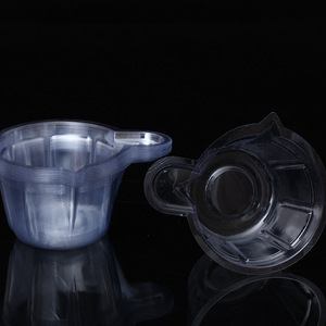 Vaso recolector de orina transparente de plástico Tamayasu de 40 ml para muestras de análisis médico - Product Image 2
