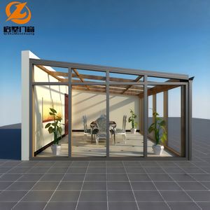 Veranda di Lusso Autoportante in Lega di Alluminio e Vetro, Design Moderno con Doppio Vetro Temperato, Facile Installazione, Utilizzo in Ogni Condizione Meteorologica - Product Image 4