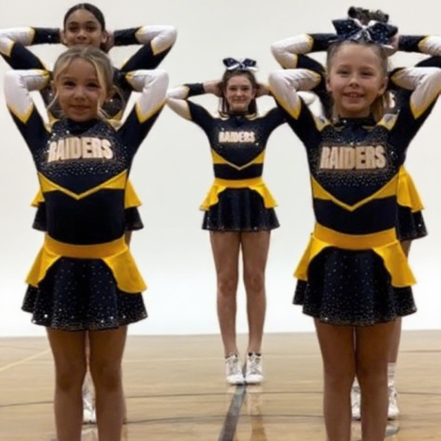 Alibaba.com上の高品質な黒と黄色のチアリーディング制服メーカーと黒