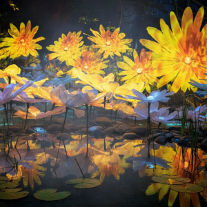 Fornitore Professionale di <span class=keywords><strong>Lanterne</strong></span> Luminose: <span class=keywords><strong>Lanterne</strong></span> Floreali Personalizzate di Grandi Dimensioni per Parchi a Tema, Zoo e Giardini Pubblici - Product Image 4