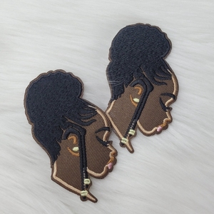 Pengiriman cepat pengurangan tarif menyesuaikan tambalan Hitam Gadis besi Pada <span class=keywords><strong>Patch</strong></span> grosir - Product Image 1