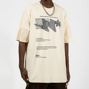 <strong>Wholesale</strong> Clothes Men <strong>T</strong>-<strong>Shirt</strong> Heavy Cotton Short Sleeved Streetwear Simple Couple <strong>Printed</strong> Oversized Men'S <strong>T</strong>-<strong>Shirt</strong> - Product Image 4