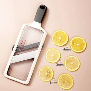 Nuevo Cortador de Verduras Ajustable de Acero Inoxidable, Mandolina Multifuncional, Rebanador Manual de Verduras - Product Image 1