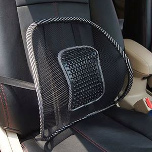 Cojín de Soporte Lumbar de Malla de Poliéster de Alta Calidad para Asiento de Coche, Accesorios Interiores, Almohada de Respaldo para Silla de Oficina - Product Image 3