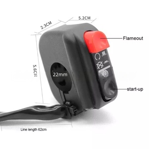 Accesorios para Motos, Interruptor para Motocicleta/Bicicleta Eléctrica, Interruptor de Encendido/Apagado, Interruptor de Regulación de Luz Delantera - Product Image 5