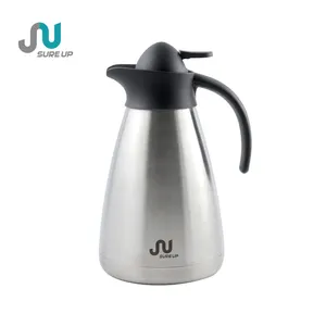 Schlussverkauf klassischer Wasserspender 304 Edelstahl Thermosflasche isoliert Vakuum Tee Kaffee Töpfe für Restaurant