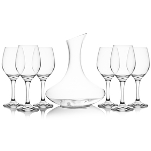 Ensemble de <span class=keywords><strong>carafe</strong></span> à vin en verre soufflé à la main sans plomb de luxe, 7 pièces, 6 verres à vin, 1900 ml, grande capacité, <span class=keywords><strong>carafe</strong></span> à vin rouge, gobelets, pour la maison - Product Image 5