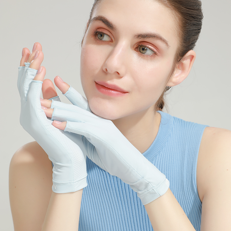 Мужские и женские перчатки REXCHI MJ04 для защиты от УФ-лучей, перчатки для рыбалки нахлыстом, перчатки для маникюра с УФ-лампой, перчатки для защиты от солнца и УФ-лучей