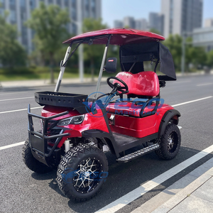 Voiturette de golf électrique à batterie lithium, nouveau design, avec toit, pour le tourisme, à vendre, transport spécial - Product Image 2