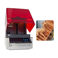 Vnici02 Printer Resin 3D LCD DLP Otomatis Presisi Tinggi untuk Kedokteran Gigi dengan Konektivitas USB dan Garansi 1 Tahun