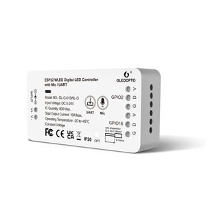 Controlador de Píxeles RGBW <span class=keywords><strong>ESP32</strong></span> de Código Abierto ETOP, Servidor Web Local, Acceso MQTT, Control de Automatización del Hogar con Home Assistant - Product Image 1